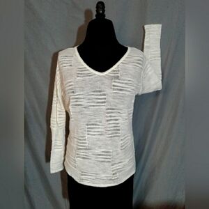 Sarah Pacini linen/poly knitt sweater